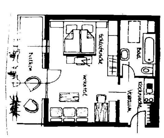 Apartamento Unterwirt Bad Kleinkirchheim Habitación foto